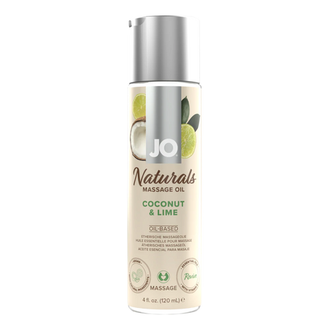 JO Naturals - Coconut & Lime - Massage 4 floz / 120 mL