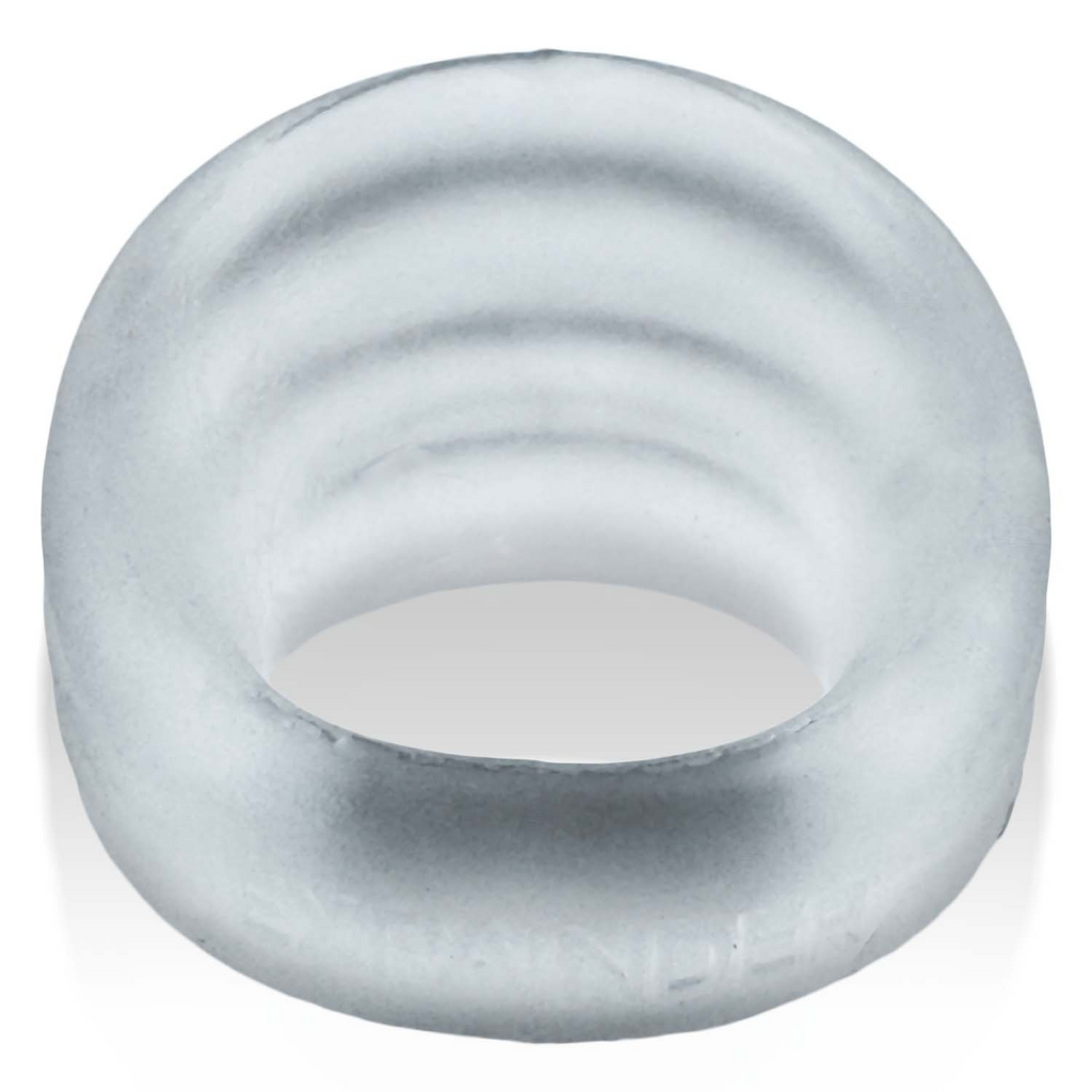 EXPANDER slimmer scoop style cockring CLEAR STEAM