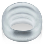 EXPANDER slimmer scoop style cockring CLEAR STEAM