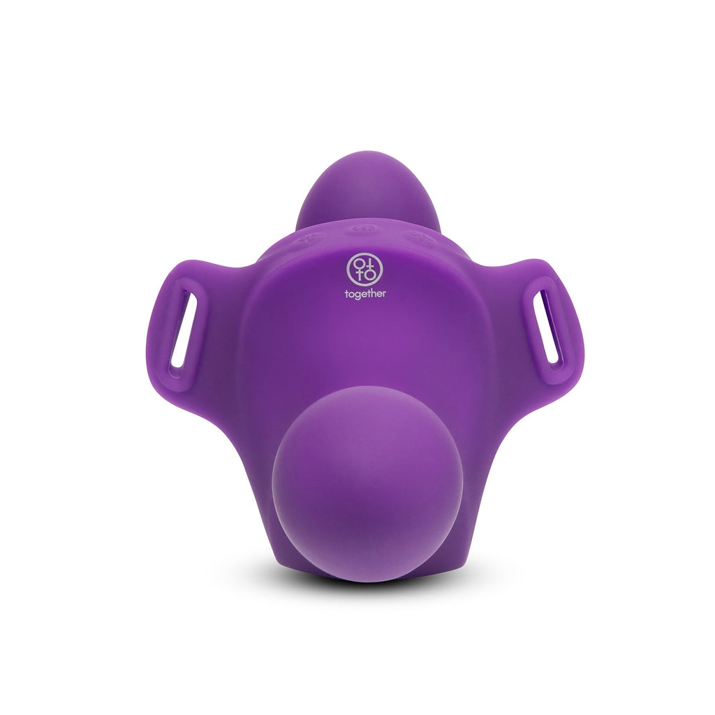 Together Lock-In Vibrating Strap-On Dildo