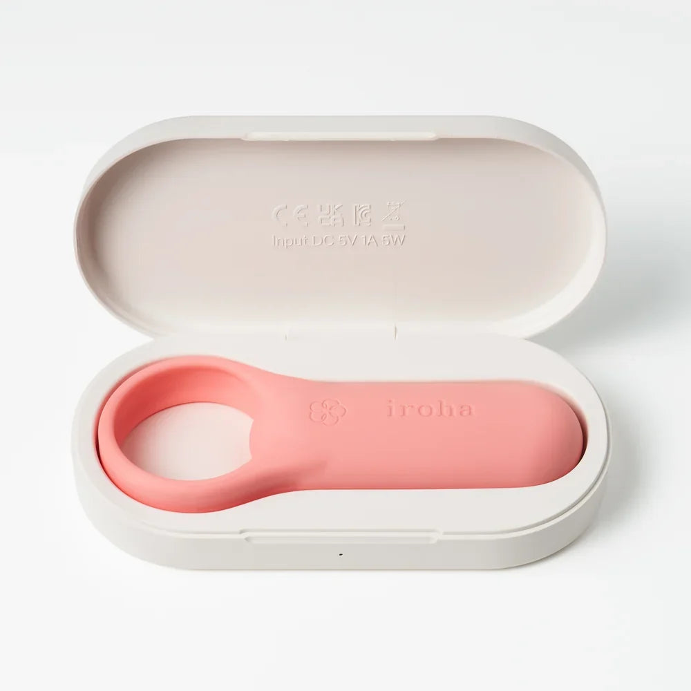 Iroha Pairing Couples Vibrator - Coral Pink