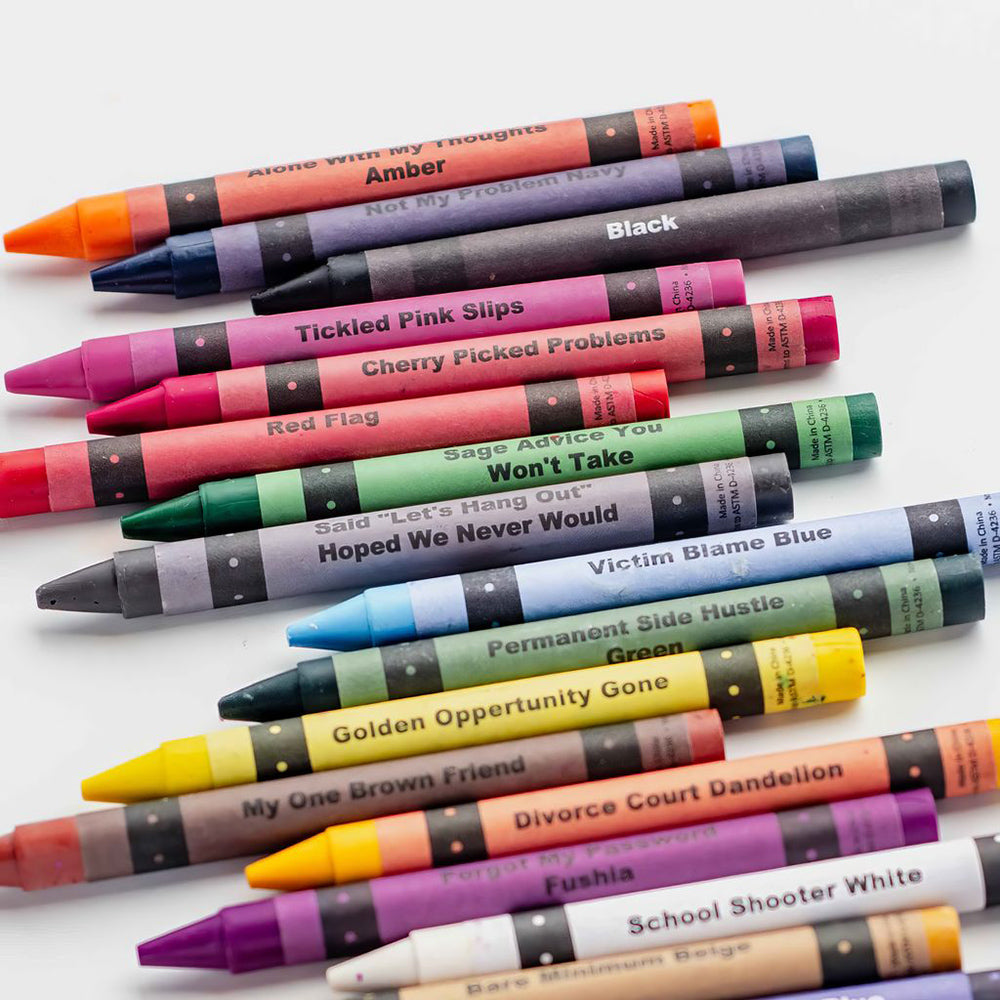 Offensive-ish Crayons