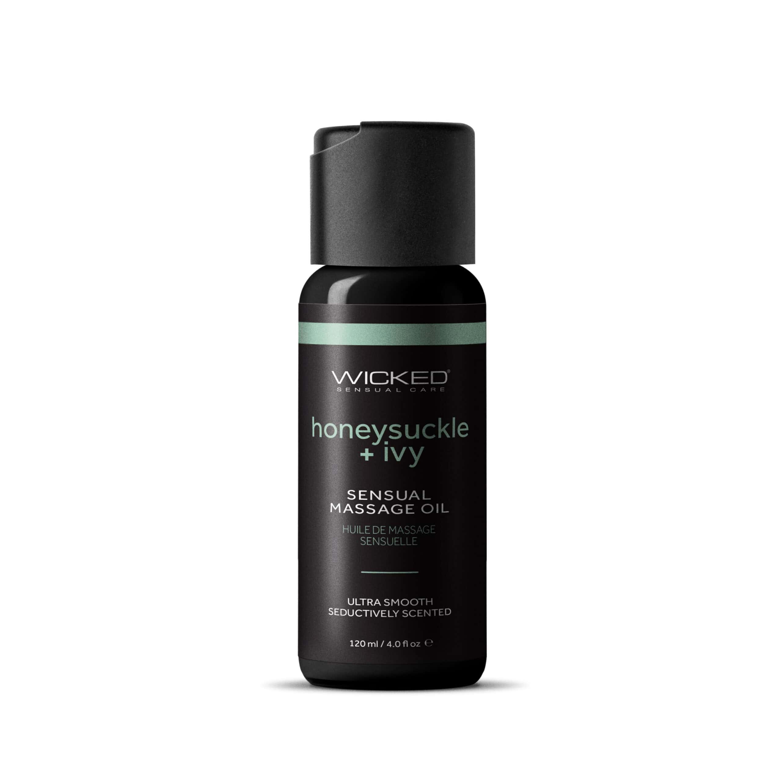 Honeysuckle + Ivy Sensual Massage Oil 4oz