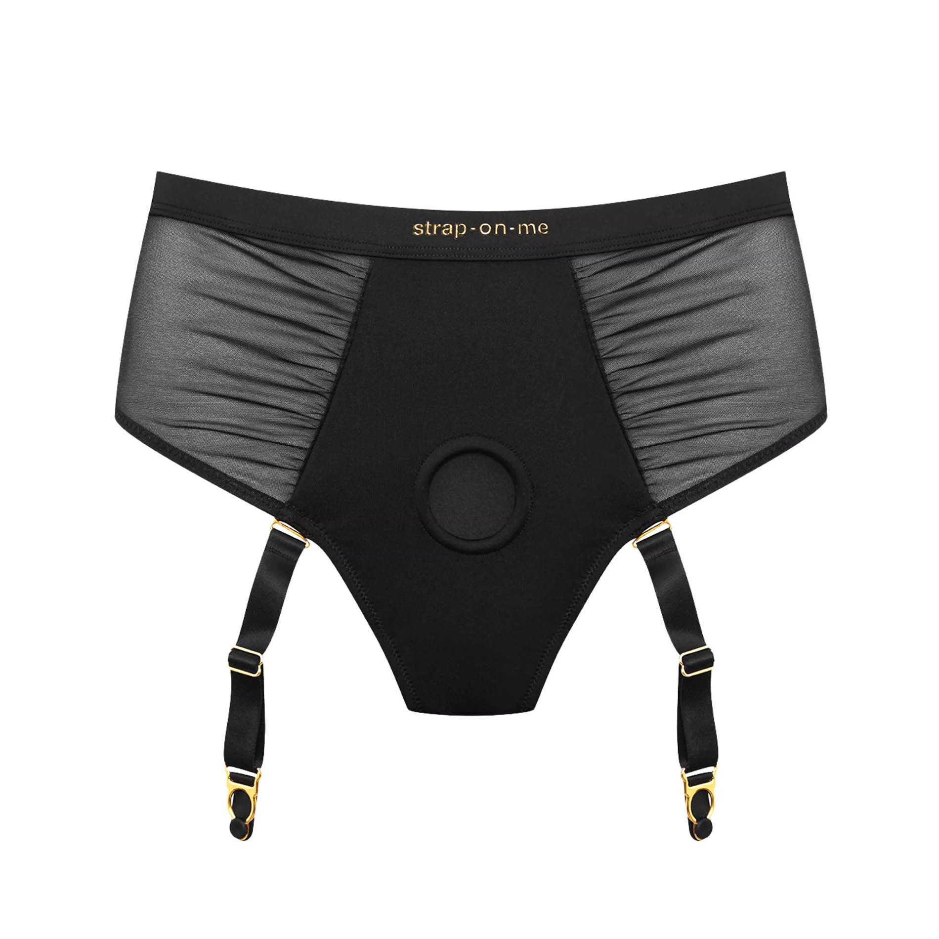HARNESS LINGERIE IDYLLE - L - BLACK