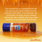 Skins Salted Caramel Water Based Lubricant 4.4 fl oz (130ml)