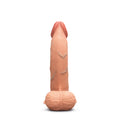 b-vibe Slipskin Realistic Silicone Dildo 8" Curvy Mocha