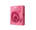SVibe Snail GIZI Duo Couples Stimulator, burgundy