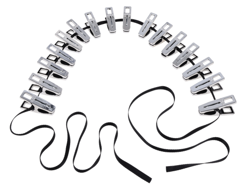 Edge Body Zipper Clothes Pins