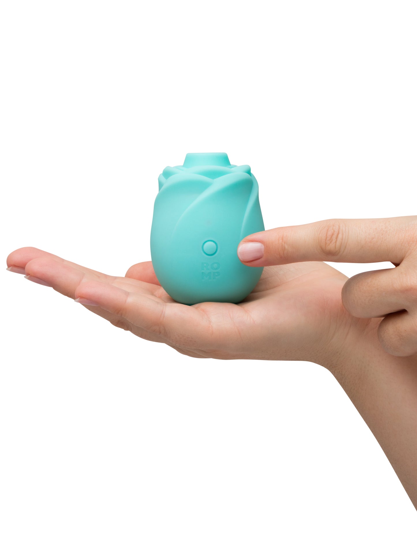 ROMP Rose Glow Clitoral Stimulator (Glow-in-the-Dark Silicone)