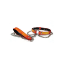 HEAT TEASE - COLLAR - BLOOD ORANGE/YELLOW