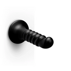 b-Vibe Krush Curved & Ribbed Dildo with Suction Cup - 9.5"