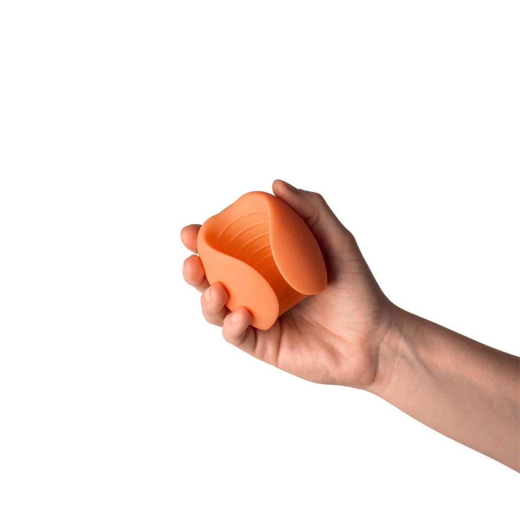 Peach Emoji Vibrating Stroker