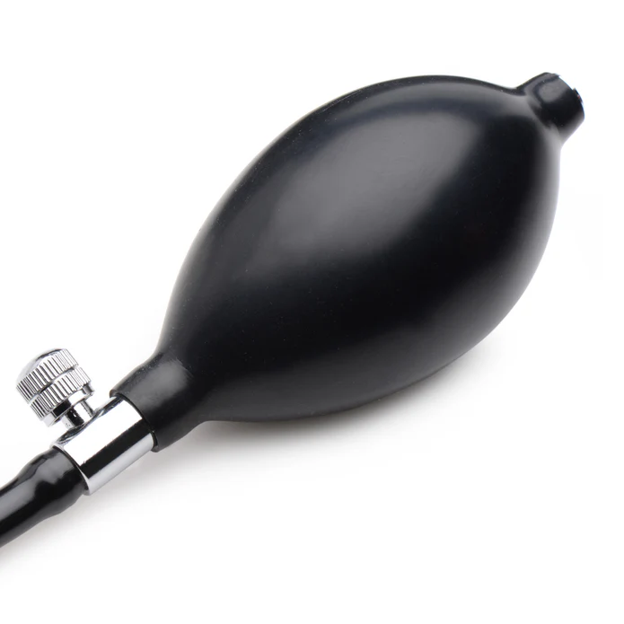 Dick-Spand Inflatable Silicone Dildo