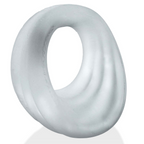 EXPANDER slimmer scoop style cockring CLEAR STEAM