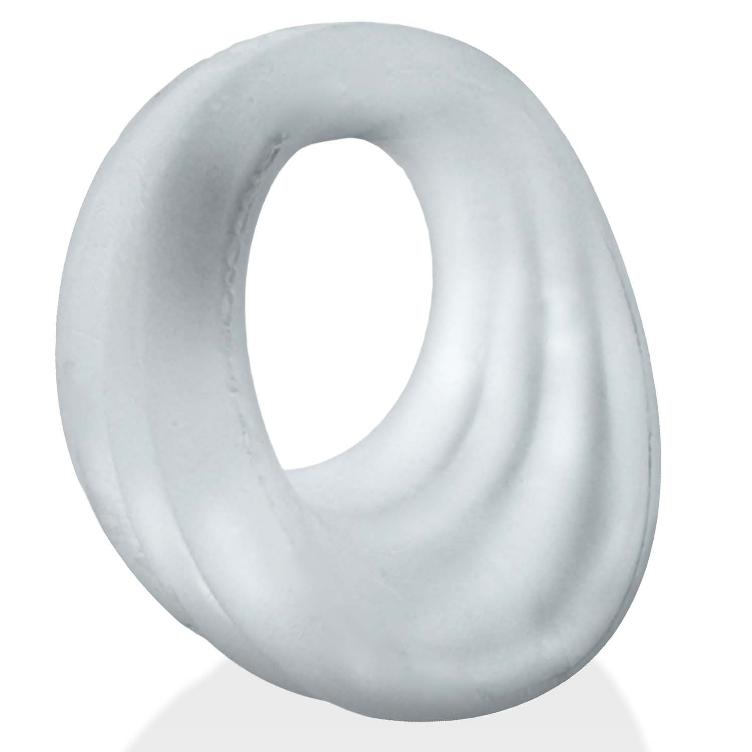 EXPANDER slimmer scoop style cockring CLEAR STEAM