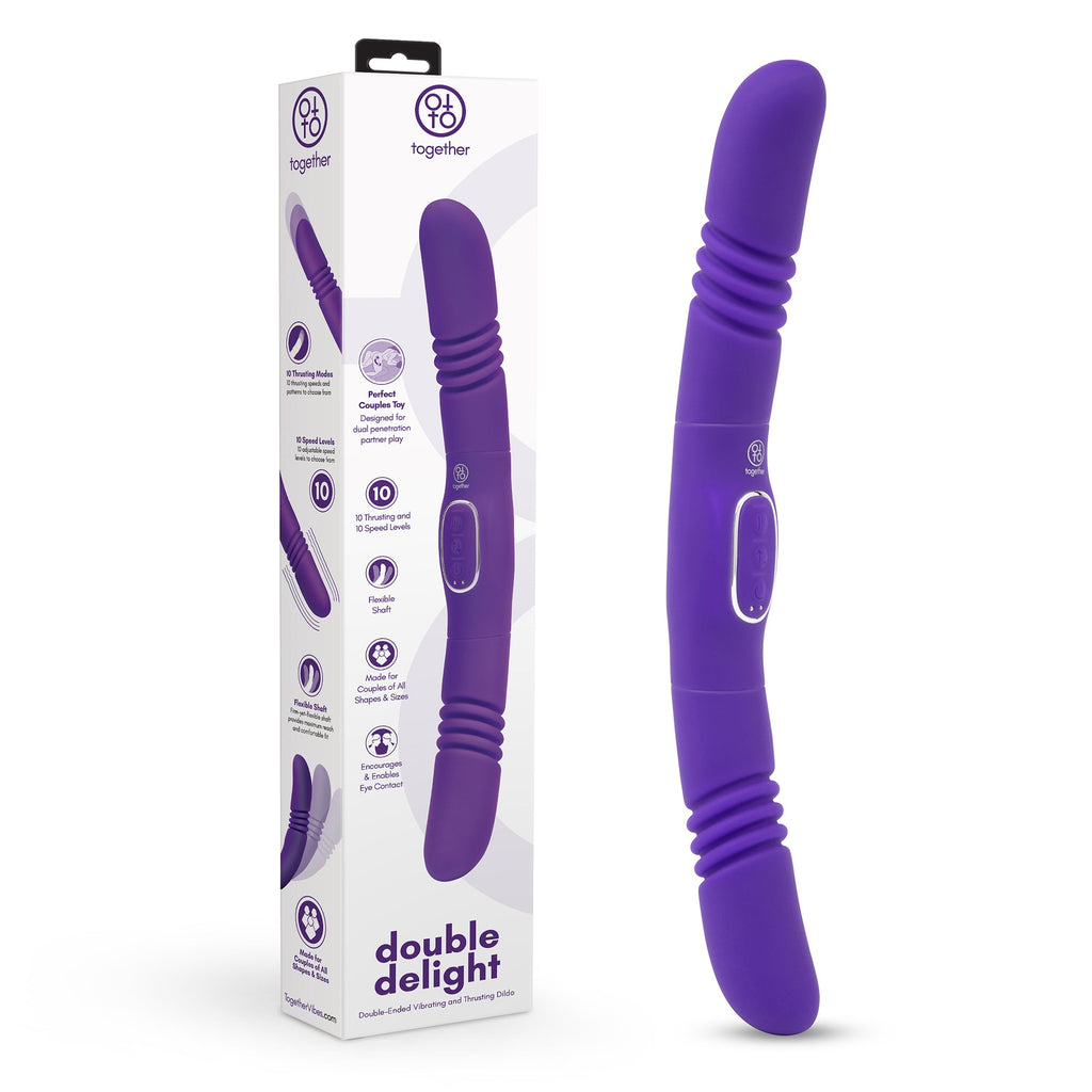 Double Delight Rechargeable Double-Ended Vibrator
