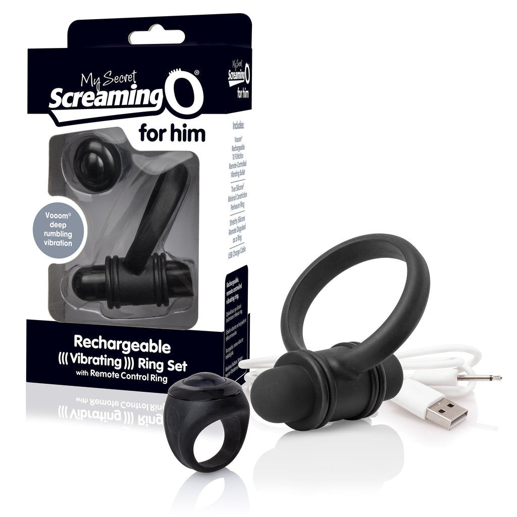 My Secret Bullet and Ring for Him - Black