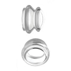 Clear Plunger Silicone Nipple Suckers Large