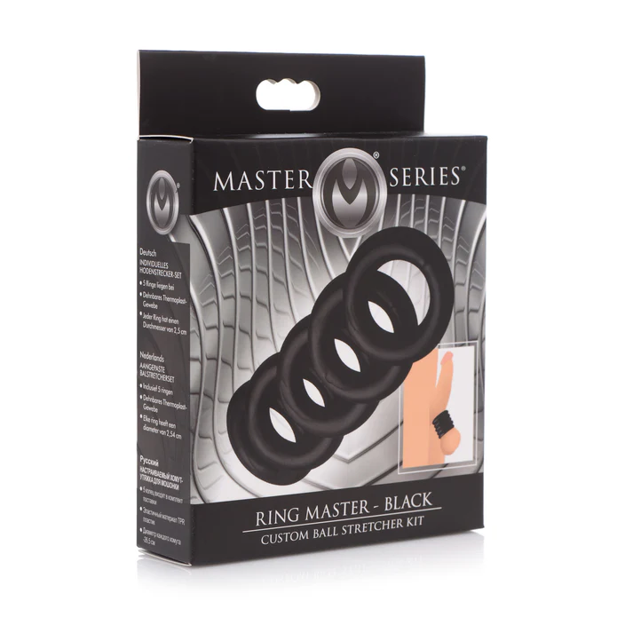 Ring Master Ball Stretcher Kit - Black
