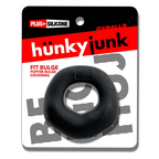 FIT BULGE hung-style cockring BLACK FOG