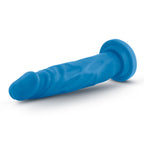 Neo - 7.5 Inch Dual Density Cock - Neon Blue
