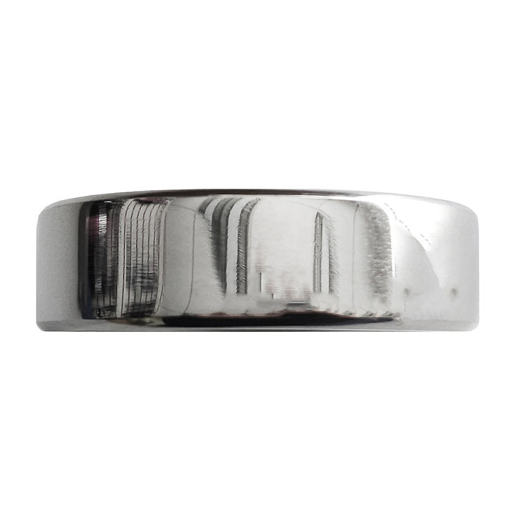 Stainless Steel Plain Cock Ring - 15mm Thick