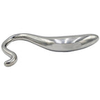 Stainless Steel Hollow Curved Wand In Case