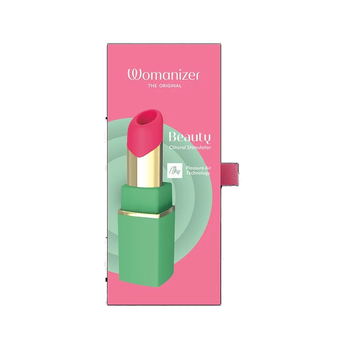 Womanizer Beauty Air-Pulse Clitoral Stimulator – Green & Pink