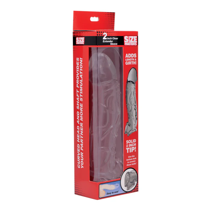 SM 2 Inch Clear Extender Sleeve
