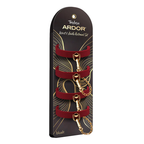 Temptasia Ardor - Silicone Wrist & Ankle Restraints - Red