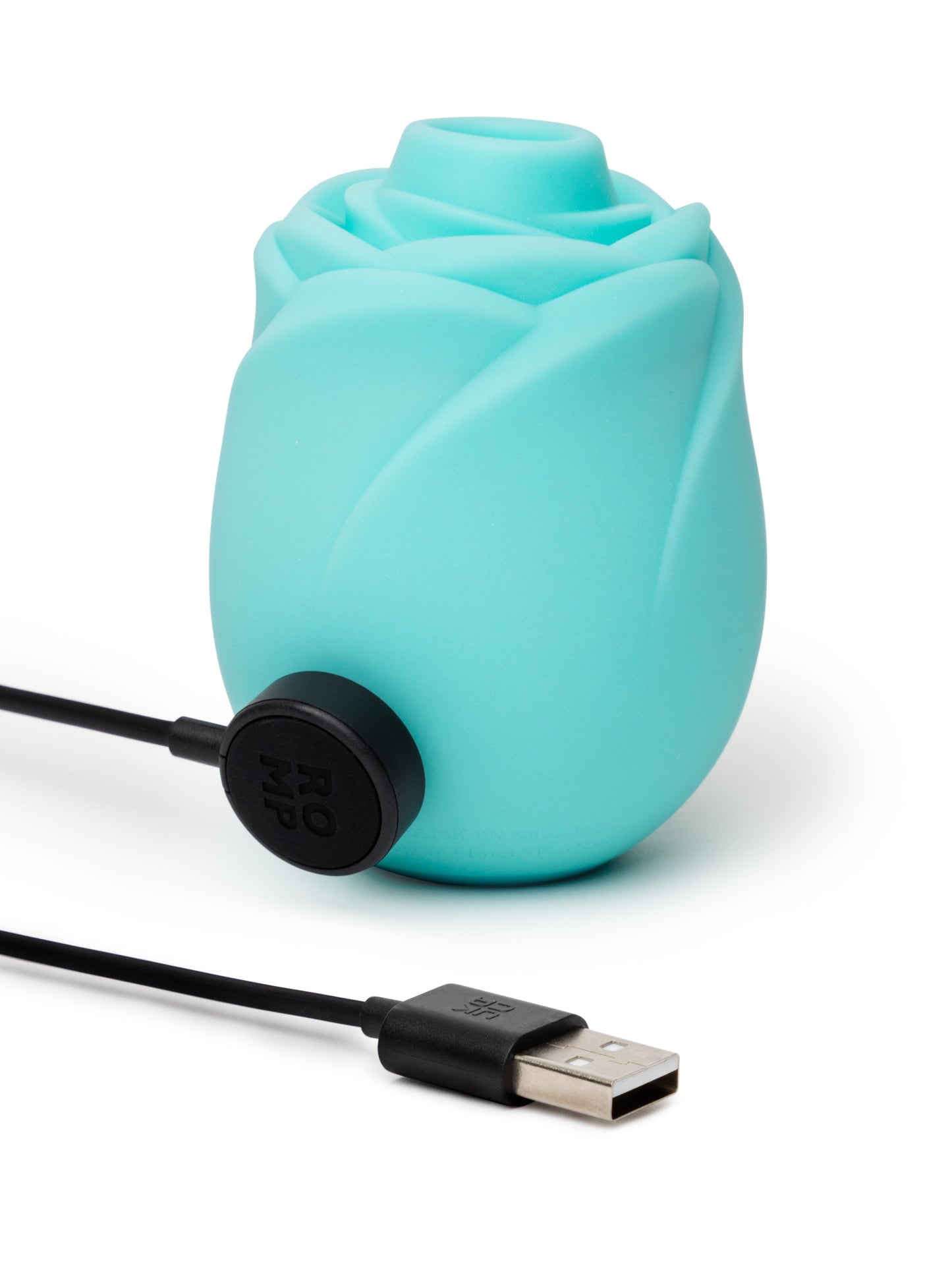ROMP Rose Glow Clitoral Stimulator (Glow-in-the-Dark Silicone)