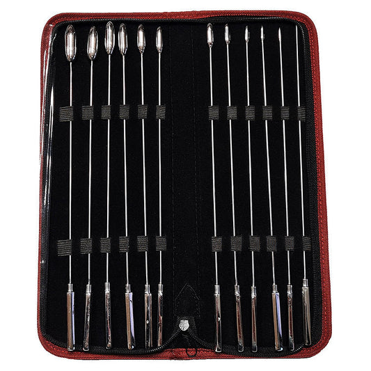 Stainless Steel 12 Piece Rosebud Dilator Set