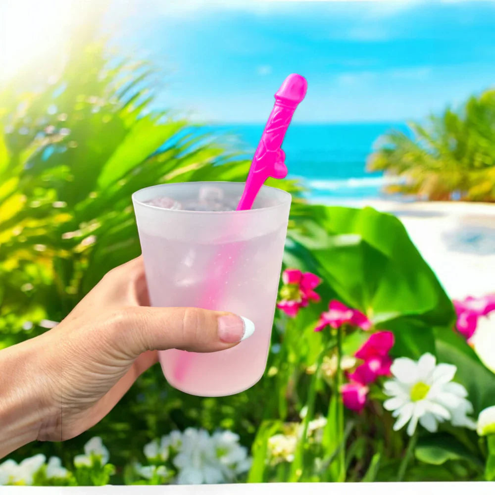 Super Fun Penis Party Straws - 8pc