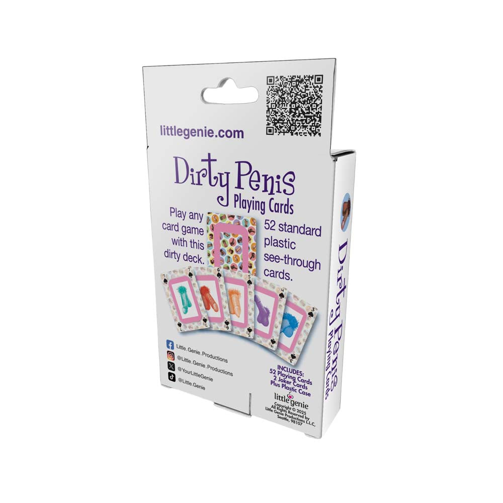 Dirty Penis Waterproof Playing Cards