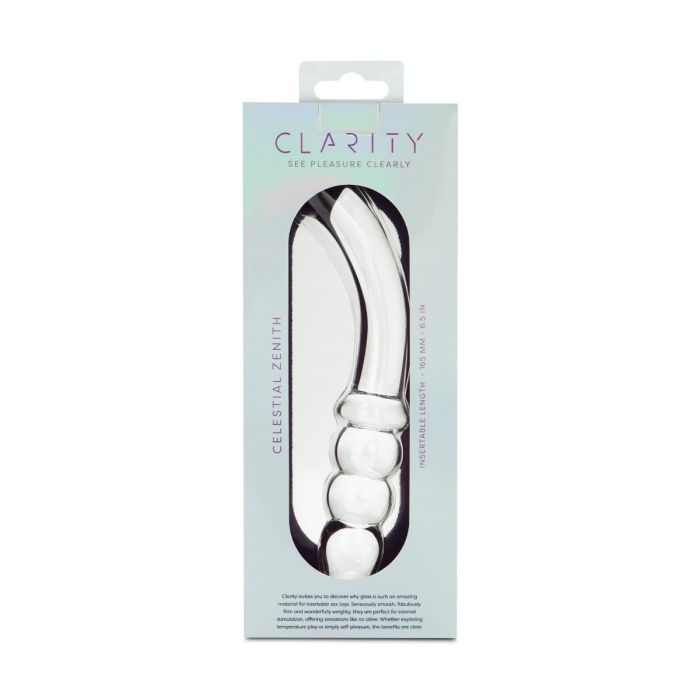 Clarity - Glass Dildo - Celestial Zenith