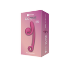 Svibe Snail CURVE vibrator, pink