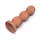 b-Vibe Headz Multi-bulb Dildo With Flared Base- 10.5"