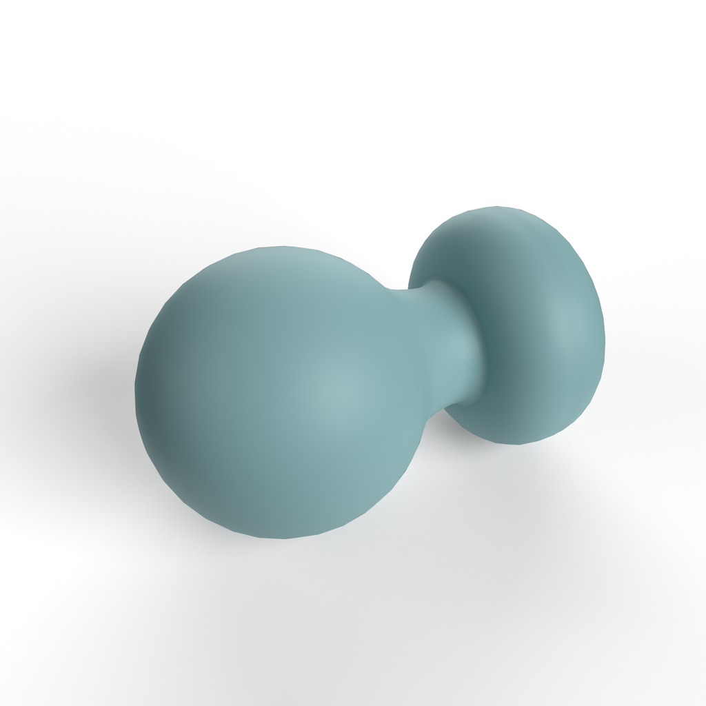 Screaming O Cuties Palmy Palm Vibrator - Powder Blue