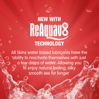 Skins Strawberry Water Based Lubricant 4.4 fl oz