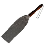 Beaded Metal Flogger with Wooden Handle