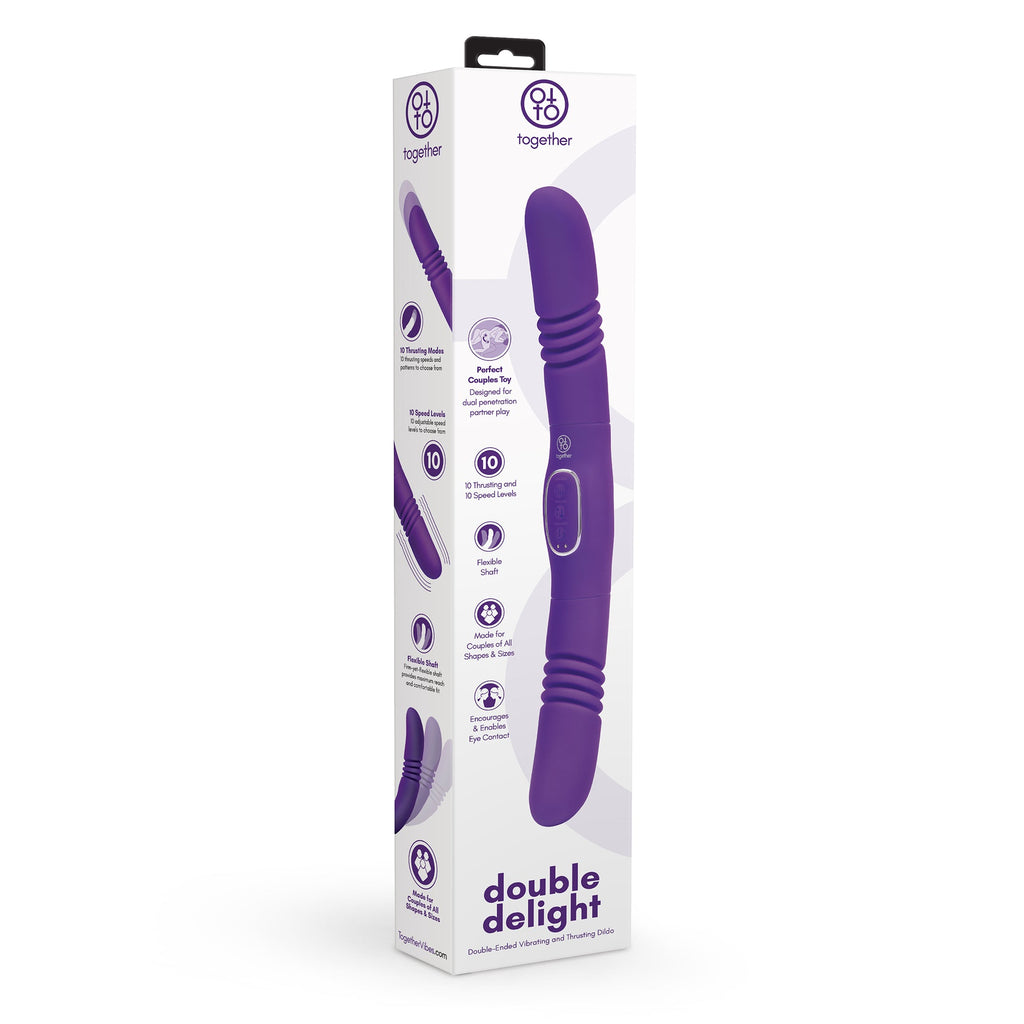 Double Delight Rechargeable Double-Ended Vibrator