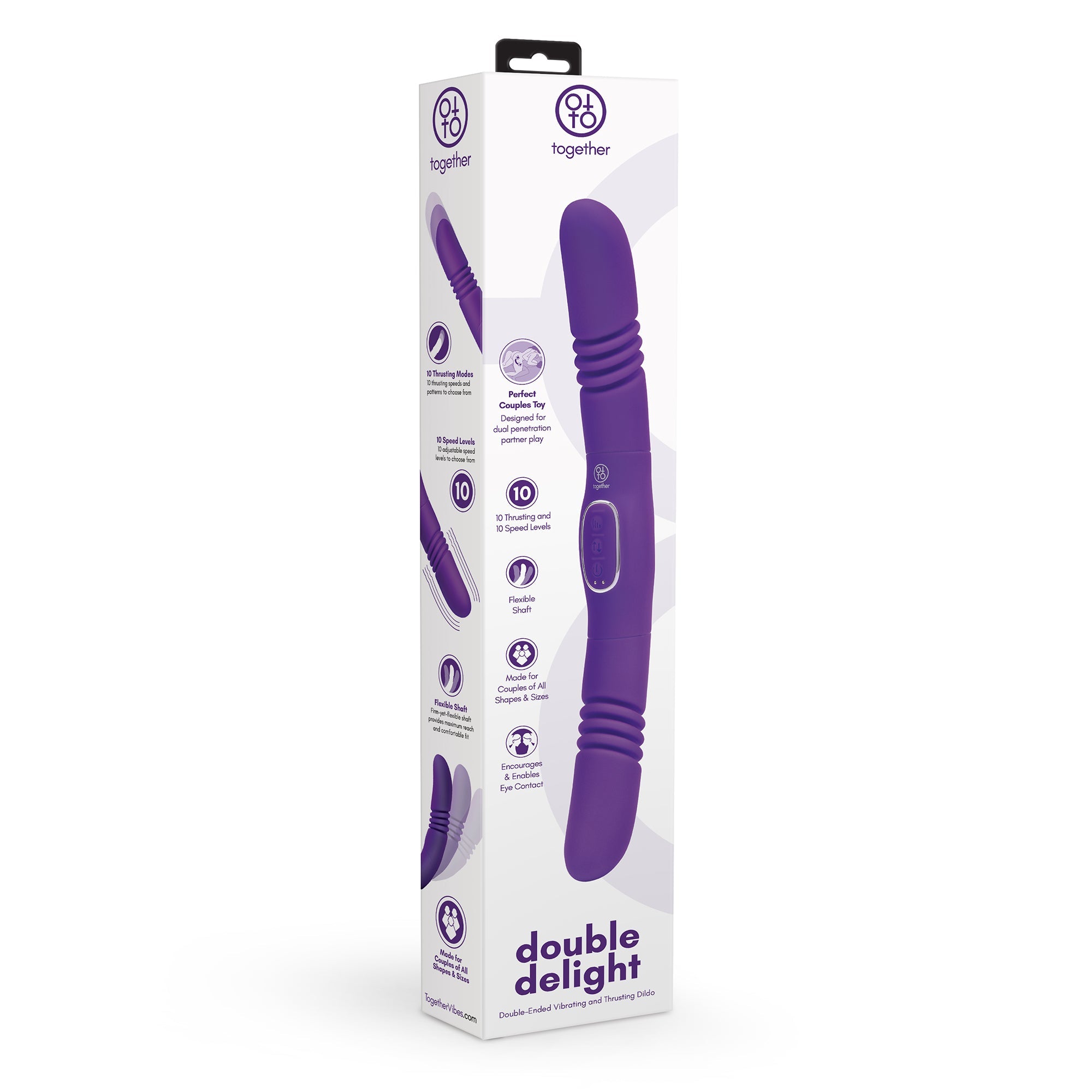 Double Delight Rechargeable Double-Ended Vibrator