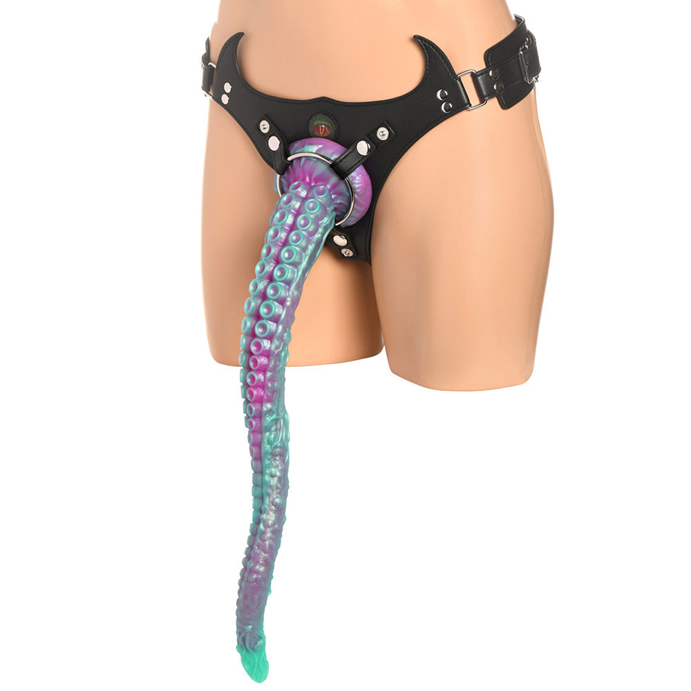 Tentacle Silicone Dildo with Harness