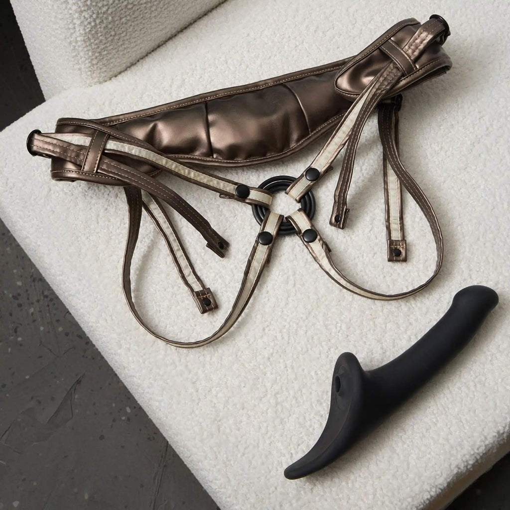 Strap-On-Me Leatherette Harness Desirous - New Design