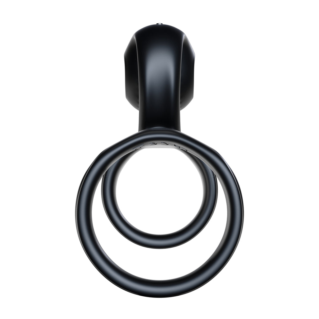 SVibe Snail JOVI couples ring, black