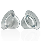 NANO NIPS “just the tip” nipple-nubs CLEAR SILICONE
