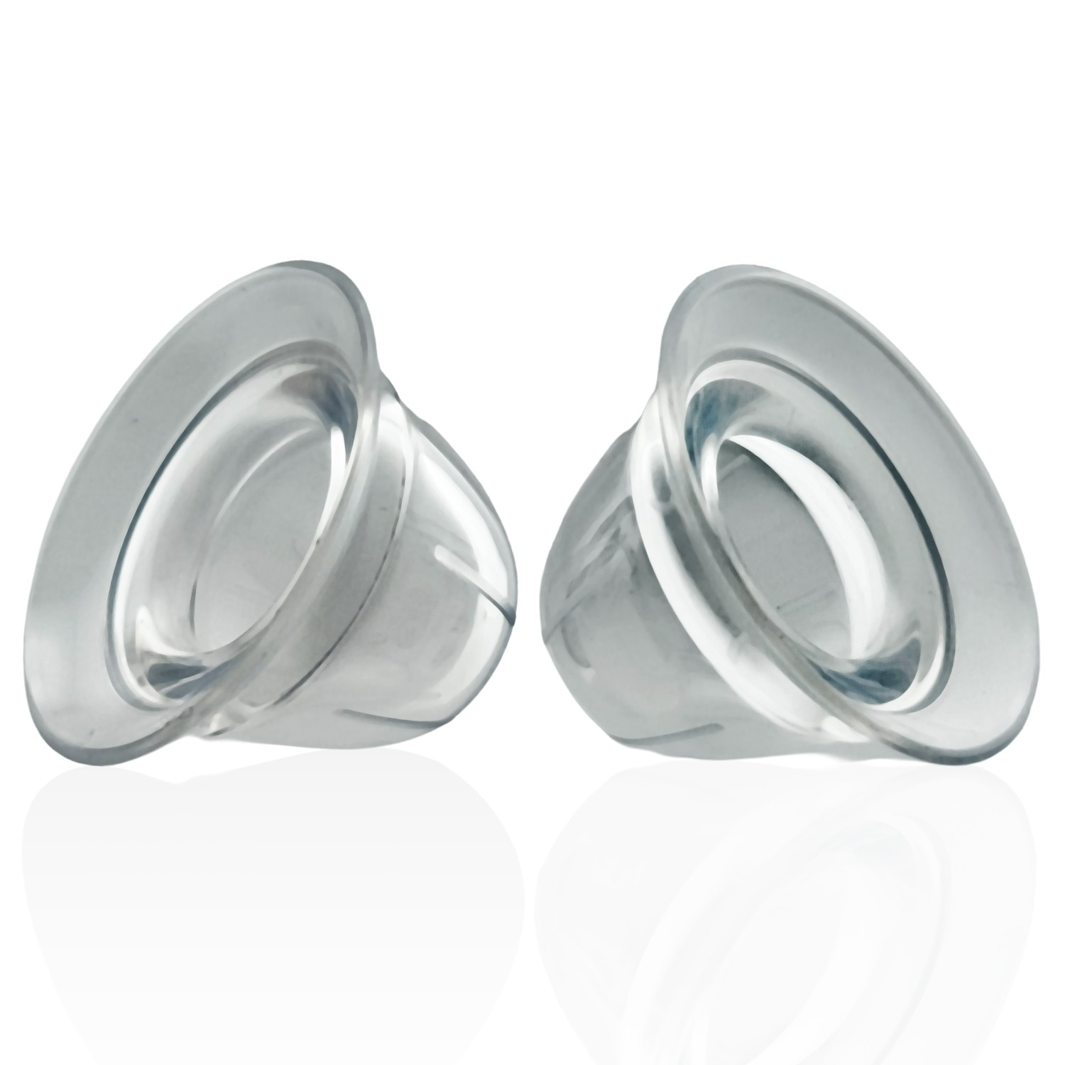NANO NIPS “just the tip” nipple-nubs CLEAR SILICONE
