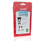 Screaming O Remote Controlled Switch Vibrating Ring - Black