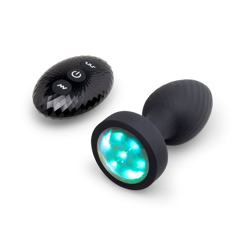 B-VIBE LIGHT UP BUTT PLUG WITH REMOTE CONTROL