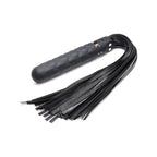Vibra-Lasher 9X Vibrating Silicone Dildo Flogger